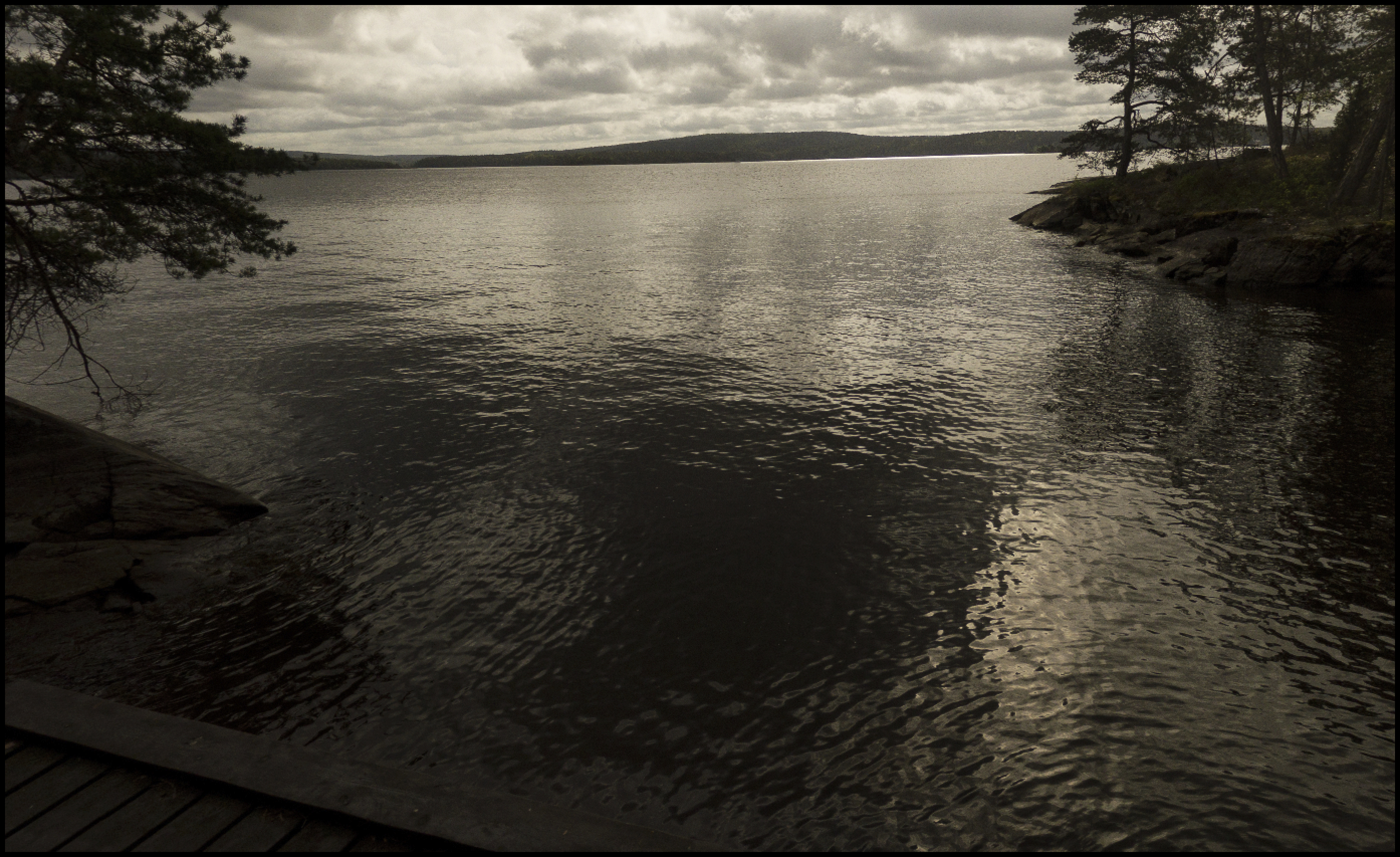 View from the pier